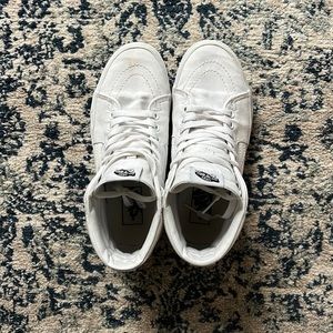 Vans Sk8 Hi Top White
